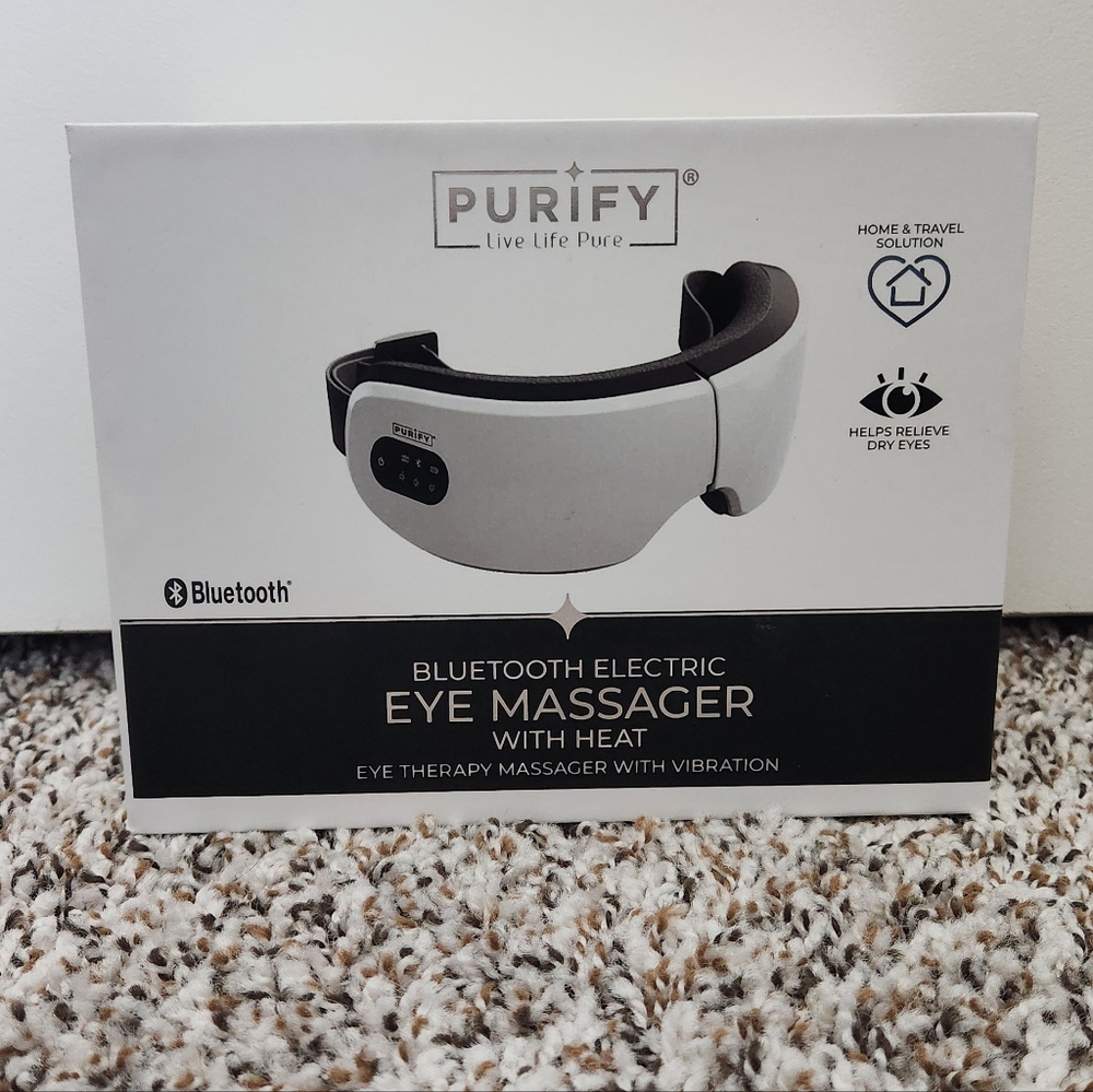 NWT - Bluetooth Electric Eye Massager with Heat